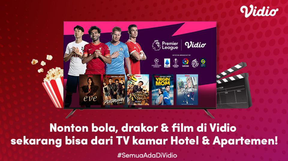 Vidio Jalin Kerjasama Dengan NomadenTV, Perluas Jangkauan ke Industri Perhotelan