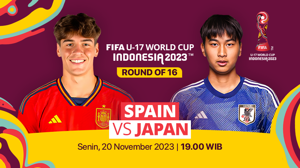 Jadwal dan Link Streaming Spanyol vs Jepang, Senin (20/11/2023). Piala Dunia U-17 2023