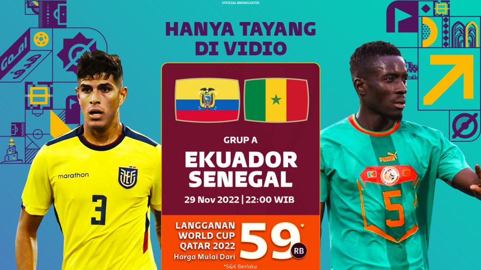 Piala Dunia 2022 Ekuador vs Senegal Blog