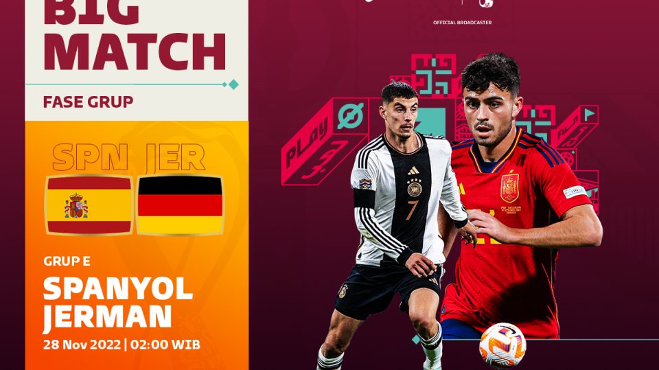 Piala Dunia 2022 Spanyol vs Jerman blog