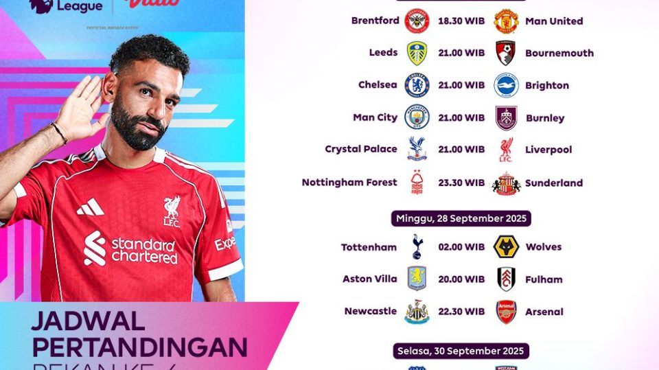 Jadwal Premier League dan live streaming hanya di Vidio. (dok. vidio.com)