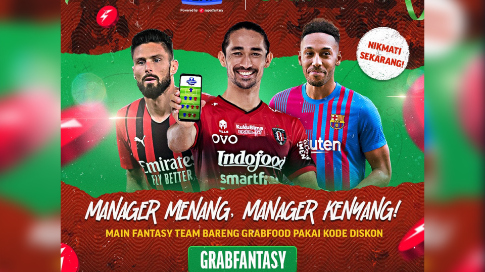 Diskon 20 Ribu GrabFood, Ngemil Sambil Main Fantasy Team di Vidio