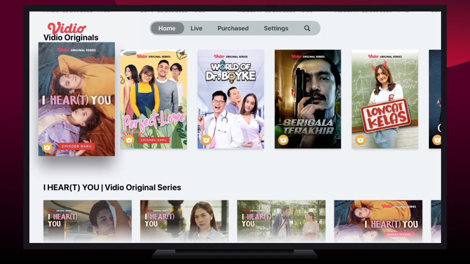 vidio original series