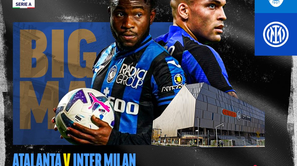 Link Live Streaming Atalanta vs Inter Milan di Serie A 2022/23
