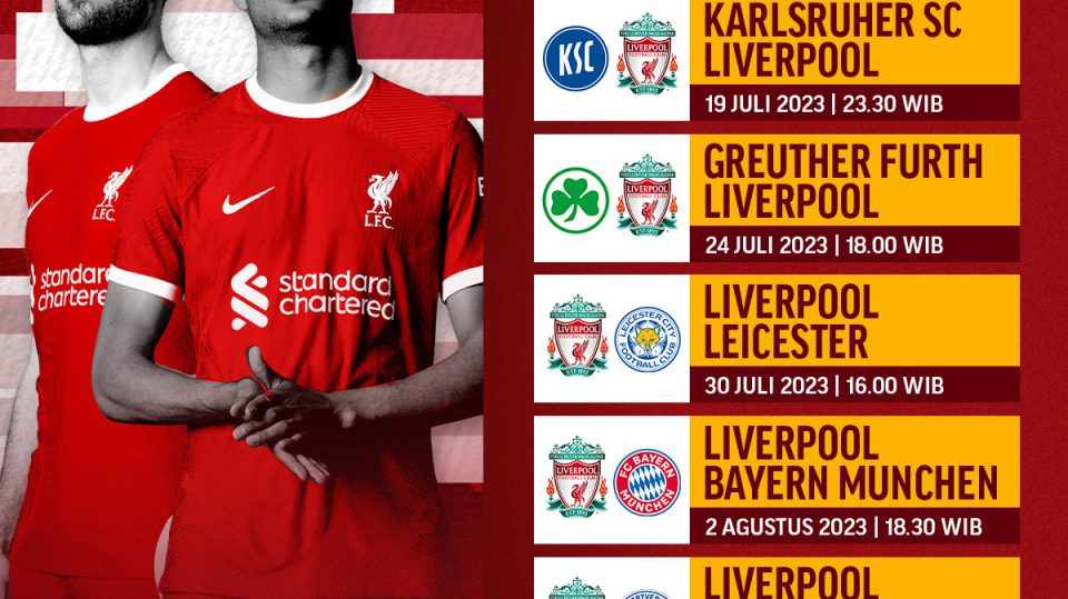 liverpool pre-season