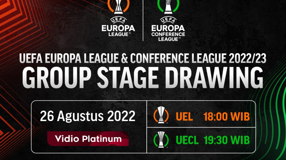 Jadwal Drawing Liga Europa dan Liga Konferensi Eropa 2022