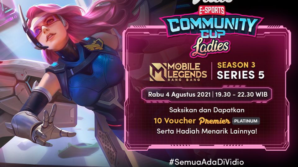 live streaming vidio community cup ladies Season 3 Mobile Legends Series 5