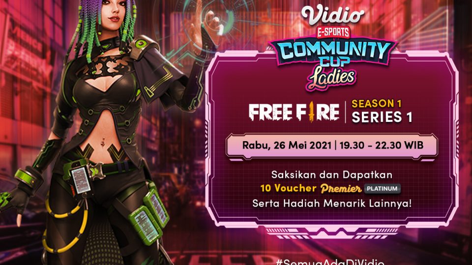 Vidio Community Cup Ladies Free Fire