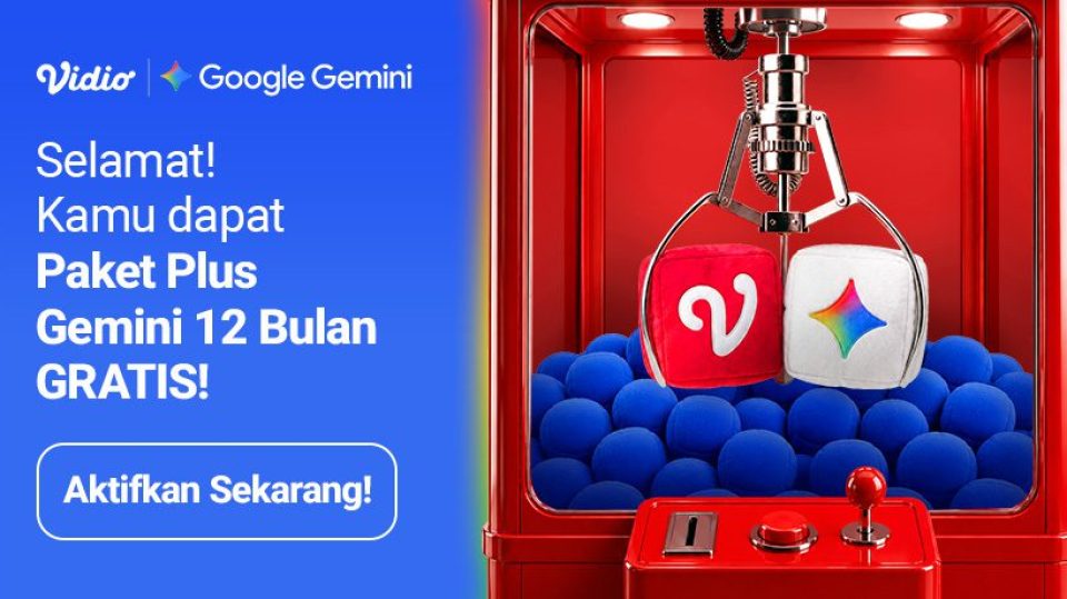 Aktivasi Vidio x Gemini