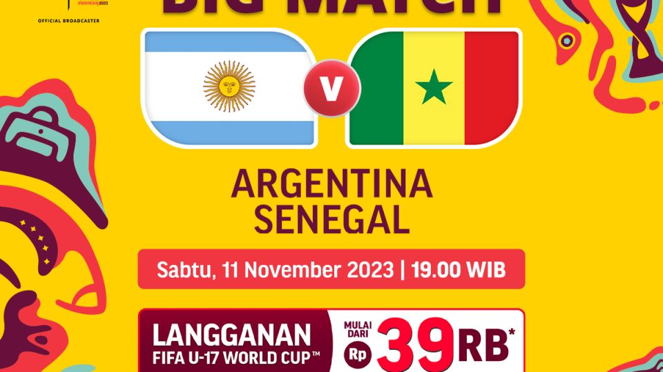 Jadwal link streaming Argentina vs Senegal, Sabtu 11 November 2023. Piala Dunia U-17