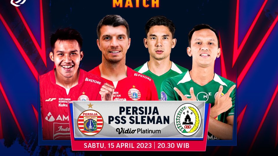 Persija vs PSS Sleman