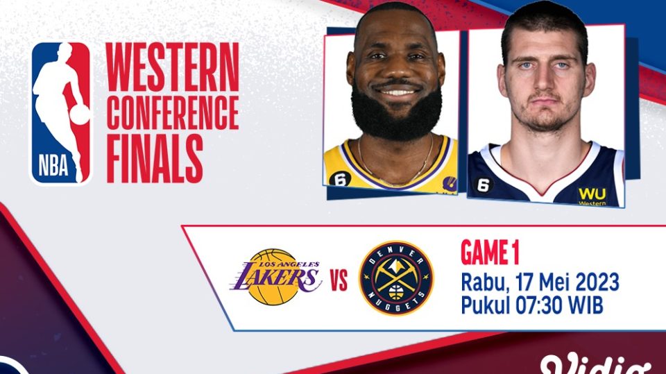 Jadwal NBA Conference Final : LA Lakers vs Denver Nuggets