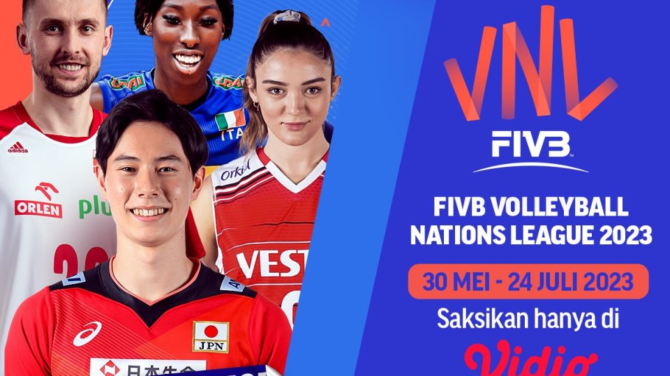 Jadwal Streaming Volleyball Nations League 2023 Week 1