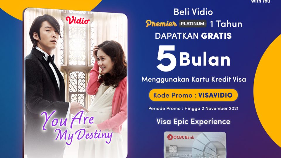 Dapatkan Promo menarik Kartu Kredit OCBC NISP Visa hari ini, GRATIS Paket Vidio hingga 5 bulan! Cek syaratnya di sini.