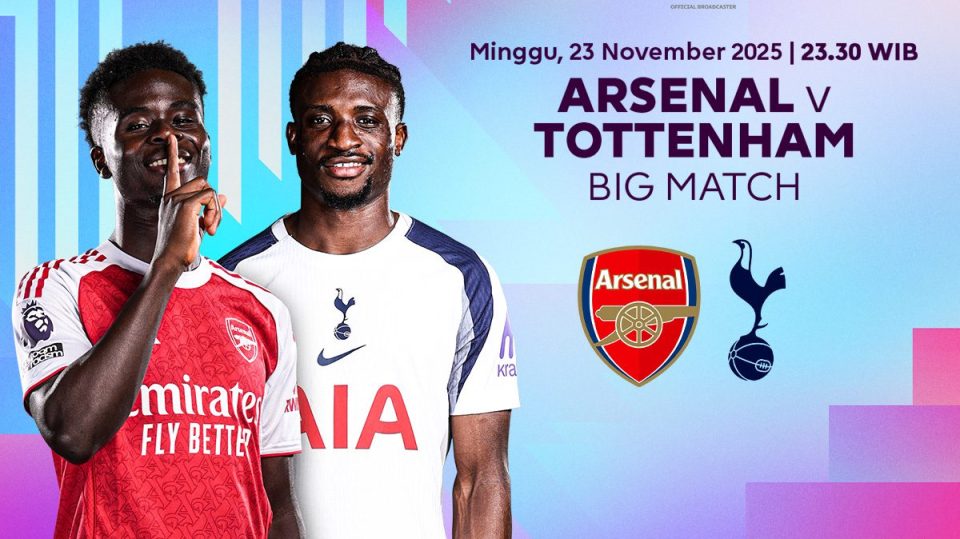 Saksikan Arsenal vs Tottenham eksklusif di Vidio.