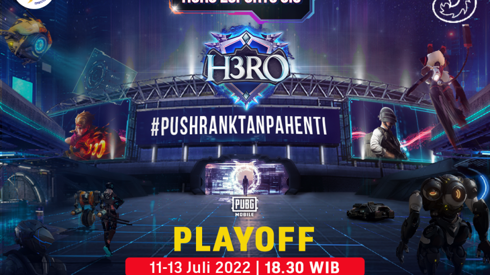 Jadwal Lengkap H3RO Esports 3.0 PUBG Mobile Babak Playoff