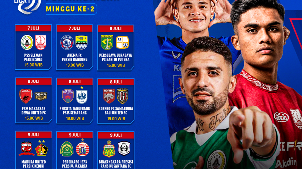 BRI Liga 1 2023/2024 Pekan Kedua