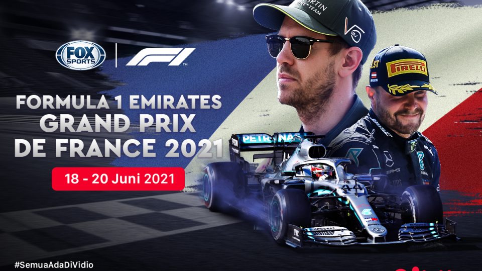 Jadwal Formula 1 France 2021