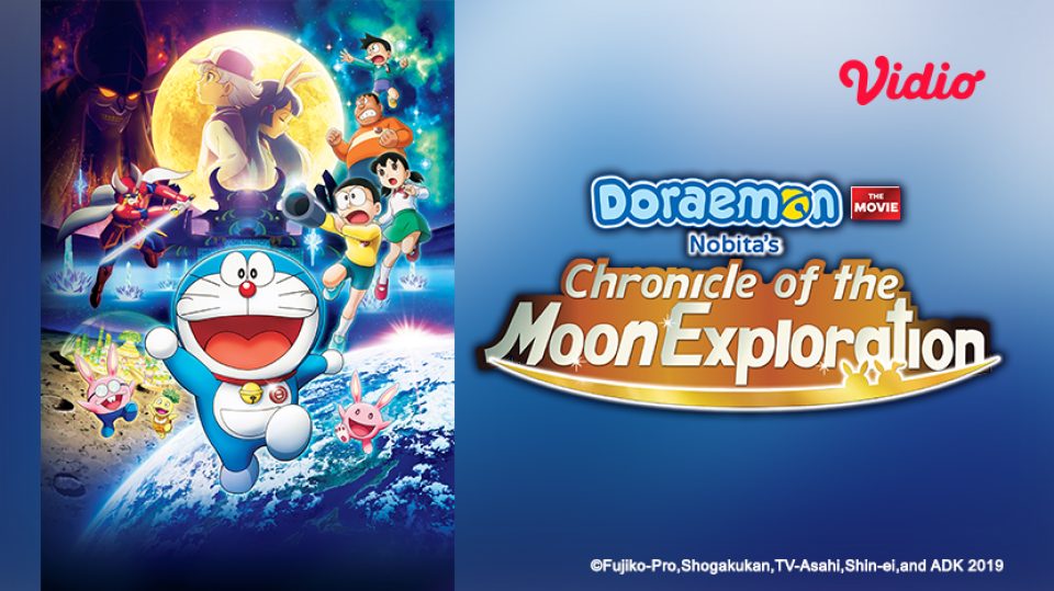 fakta menarik doraemon: nobita's chronicle of the moon exploration