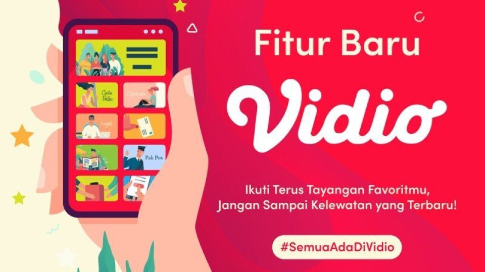 fitur terbaru vidio