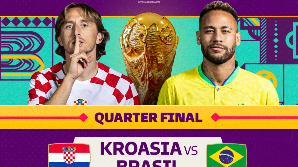 FIFA World Cup Qatar 2022: Kroasia VS Brasil