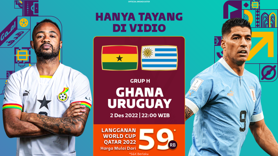 Piala Dunia 2022: Ghana VS Uruguay