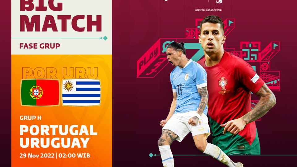Piala Dunia FIFA 2022: Portugal VS Uruguay