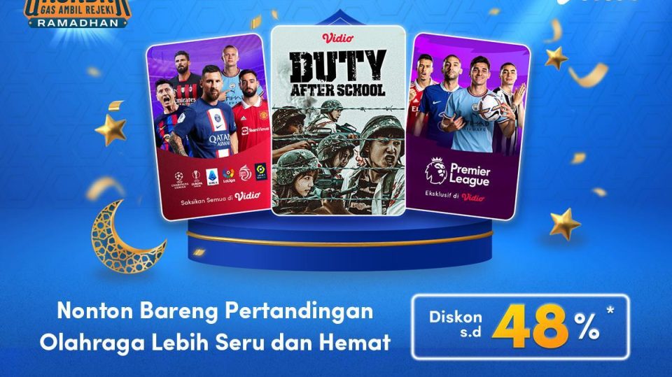 Blibli Mega Ramadhan! Promo s.d 48%* untuk Langganan Vidio