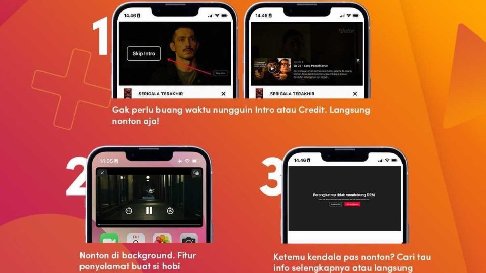 fitur terbaru player quality improvement vidio