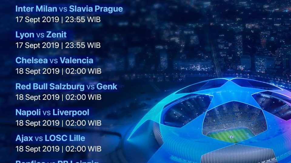 jadwal pertandingan 1