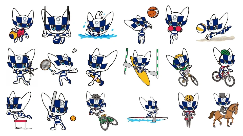 Miraitowa Maskot Olimpiade Tokyo 2020