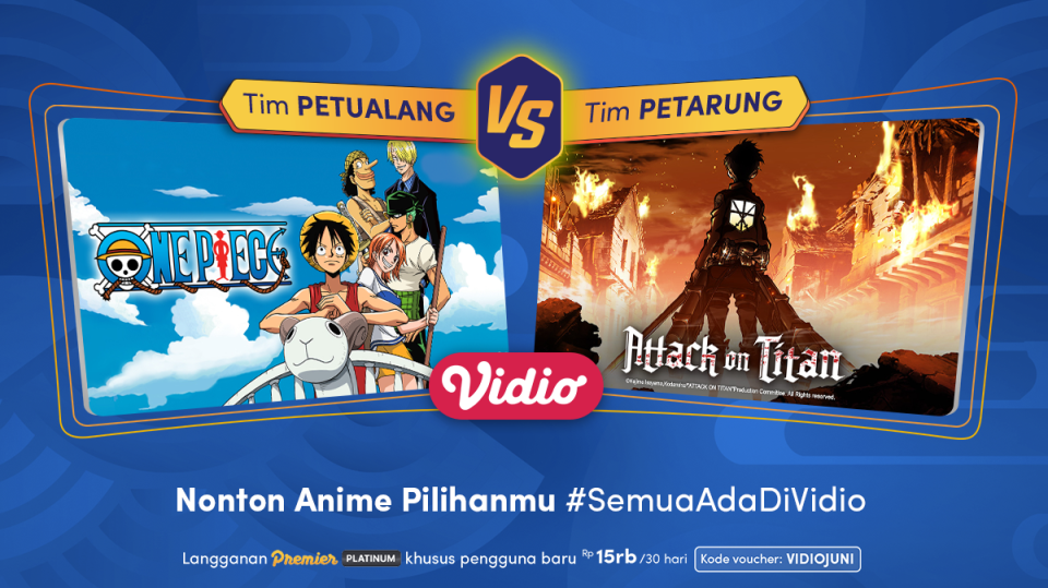nonton anime series pilihan di vidio