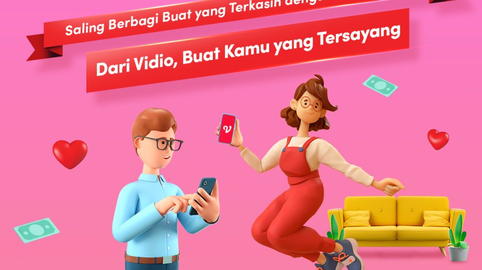 Bagikan Referral Code Vidio dan dapatkan Saldo Dana