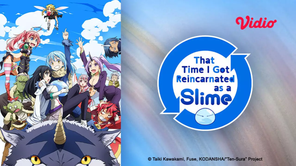 Anime Terbaik Isekai - That Time I Got Reincarnated as a Slime