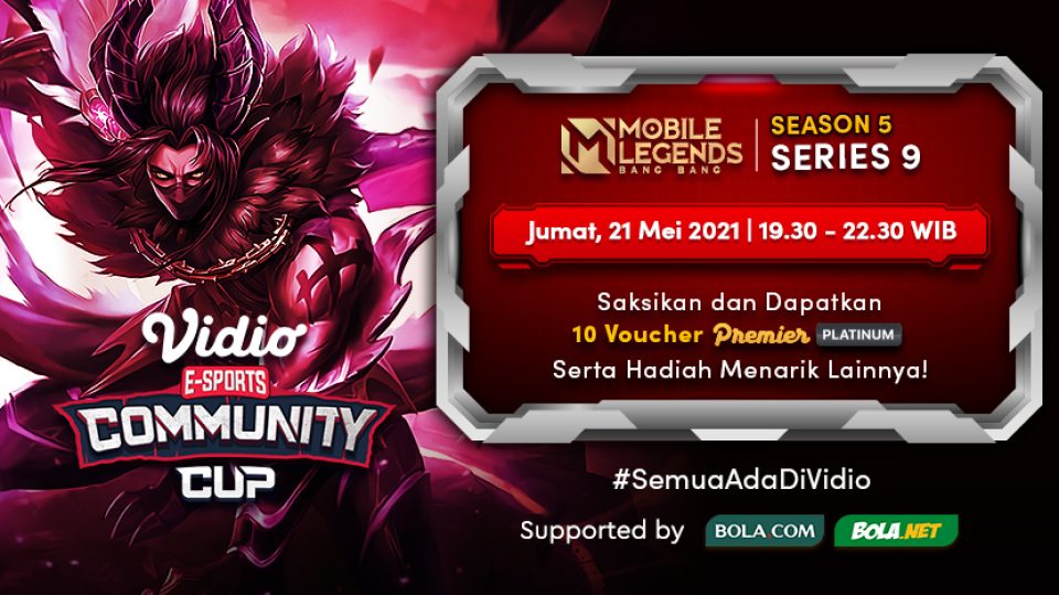 streaming vidio community cup